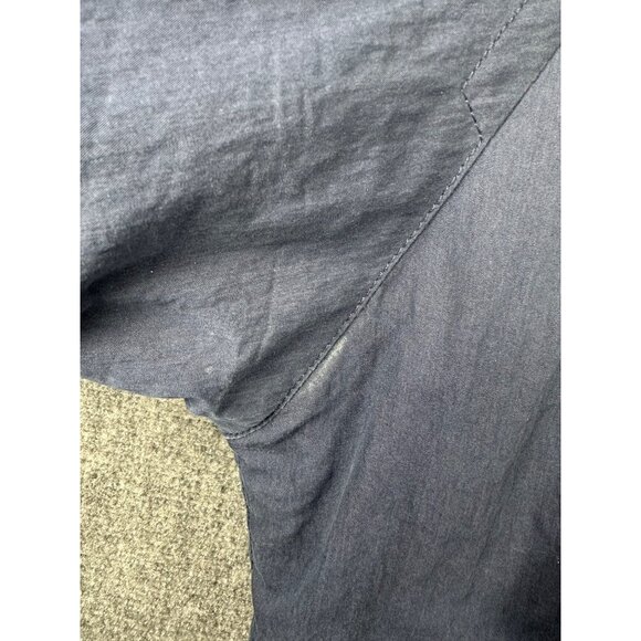 Vintage Timberland Jacket Mens Large Barn Chore Coat Blue Work Waterproof - Picture 8 of 16